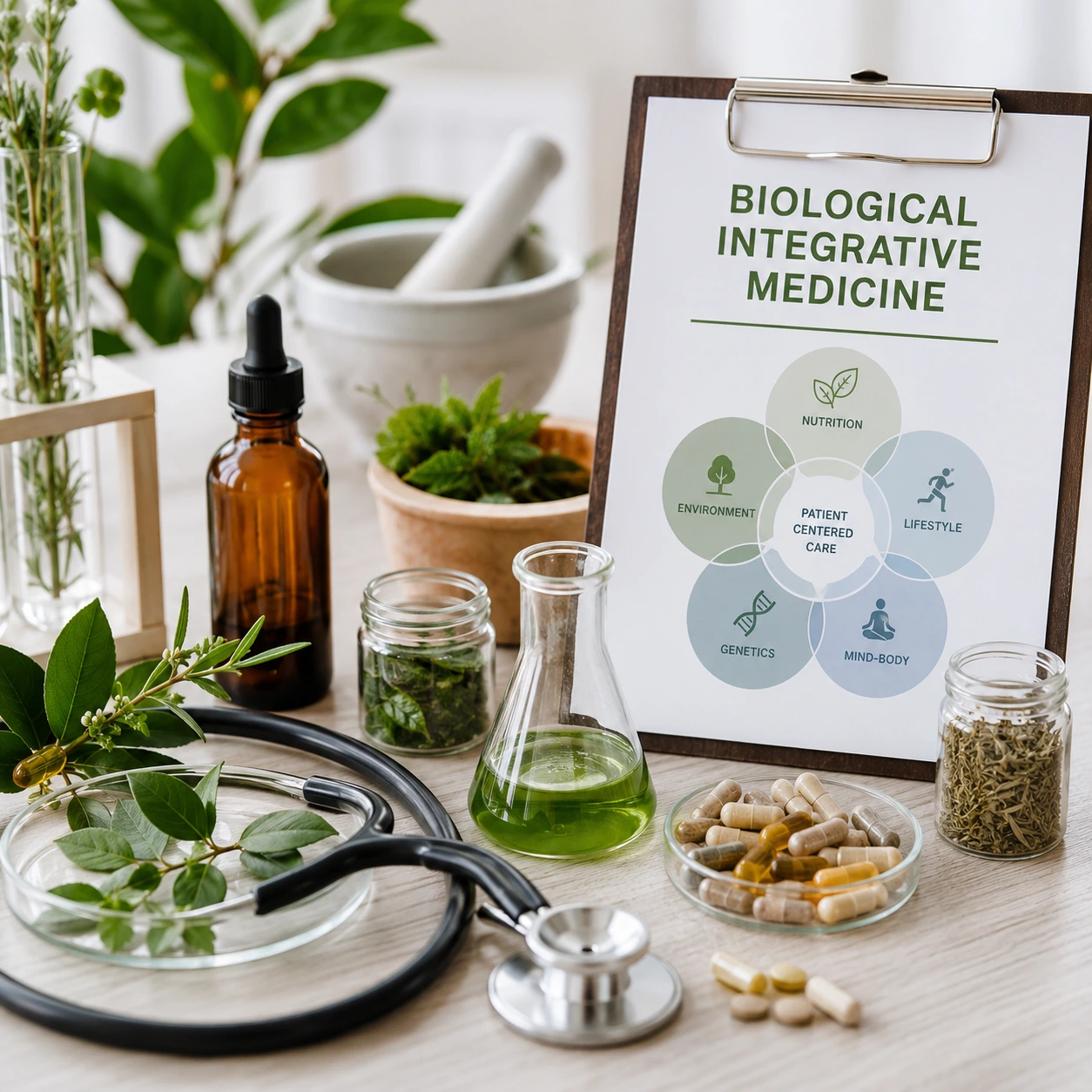 Doctor-led biological integrative medicine consultation and coordinated planning at Brockwell Healthcare