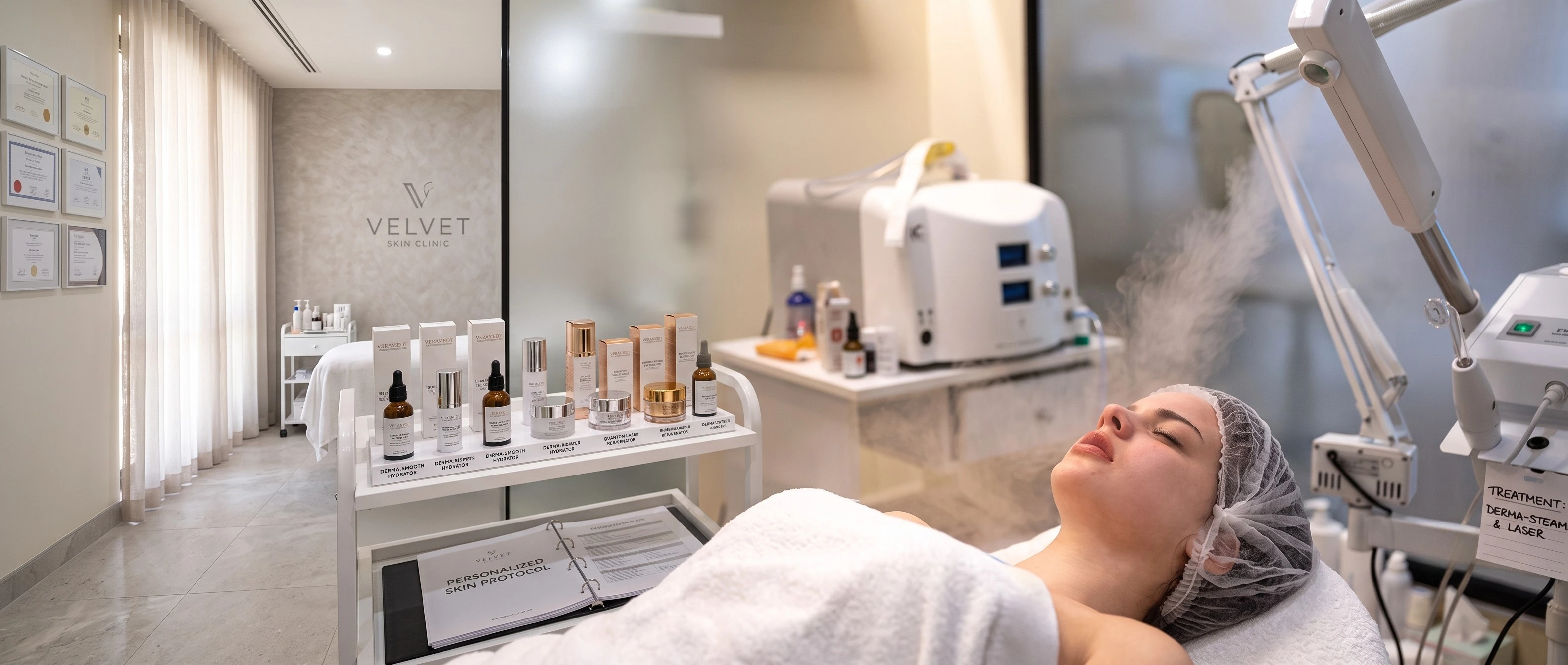 Doctor delivering a sterile, closed-system medical ozone treatment at Brockwell Healthcare